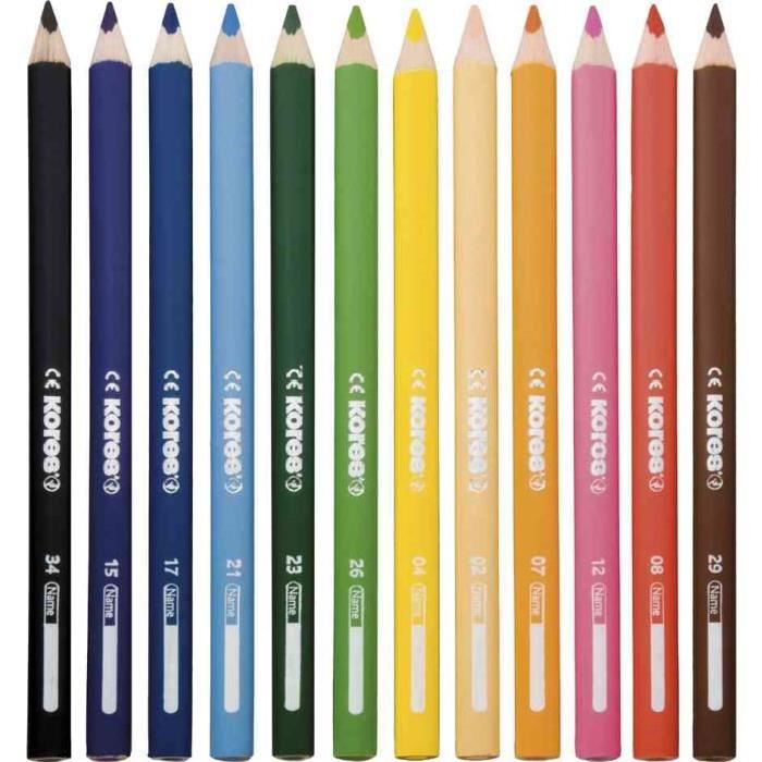 / Vente crayon de couleur Etui de 6 Crayon de couleur Ju