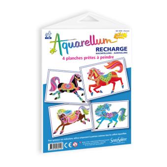 Recharge Aquarellum Junior Chevaux Peinture Acheter sur