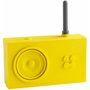 Radio Lexon Design TYKHO jaune en gomme Achat / Vente RADIO CD
