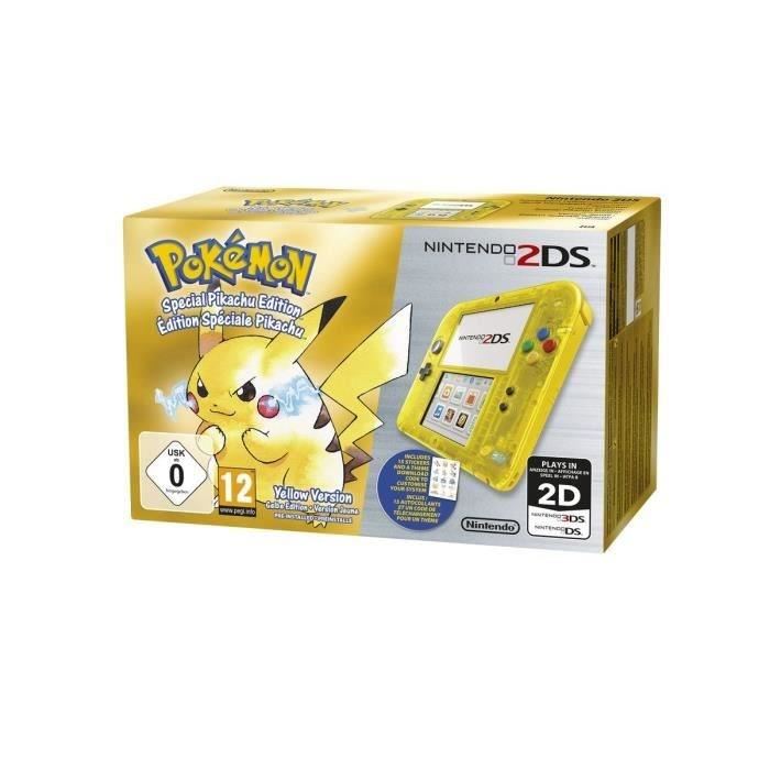 Vente console 2ds nouveauté Nintendo 2DS Jaune + Pokémon