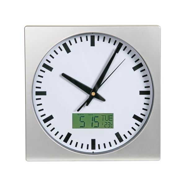 Horloge murale Calendrier Numérique Thermomètre Achat / Vente