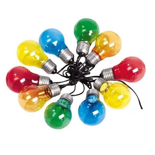 Guirlande à Led 10 ampoules Multicolore Achat / Vente Guirlande