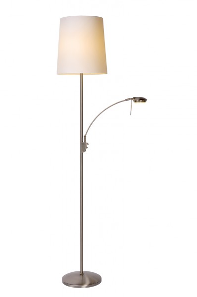 Lampadaire LED lampe sur pied avec liseuse luminaire moderne design