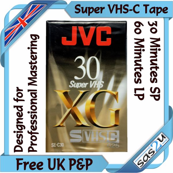 Minutes Super VHS C SVHS C Caméscope Compact Cassette Enregistrement