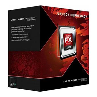 AMD FD8350FRHKBOX Processeur AMD 8350 FX Socket AM3+ 4 GHz AMD FX 125