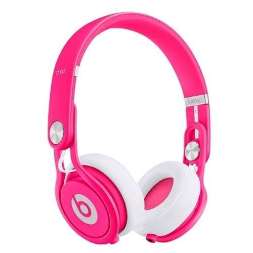 Beats Mixr Limited Edition casque pleine taille rose néon