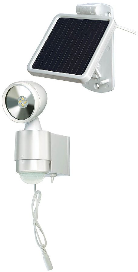 Brennenstuhl Lampe LED Spot Solaire SOL 1×4 IP44 avec détecteur de