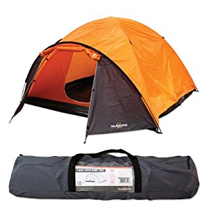 Milestone Super Dome Tente de camping dôme 4 places Orange