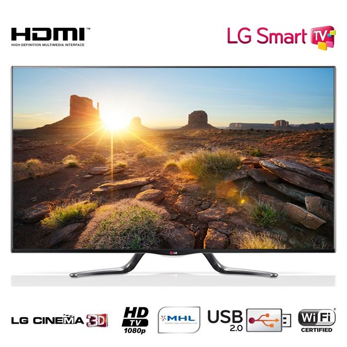 LG 55LA790V Smart TV 3D 140 cm téléviseur led, prix pas cher