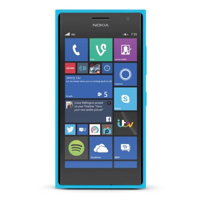 NOKIA LUMIA 735 4G Bleu smartphone, prix pas cher