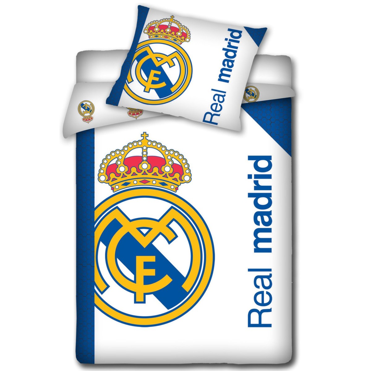 Officiel Real Madrid Simple Couverture Double LIT Couvres Literie