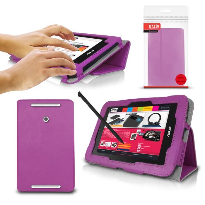 ORZLY Etui Tablette Stand & Type pour Asus Vivotab Note 8 M80TA Violet