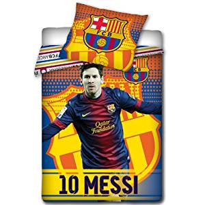 Housse de Couette FC Barcelone Messi: Sports et Loisirs