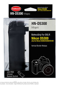 HAHNEL hn d5300 batterie prise pour NIKON D5300 D3300