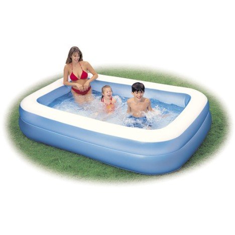Piscine hors sol gonflable Family INTEX rectangulaire, 1.75×2.62×0.56m