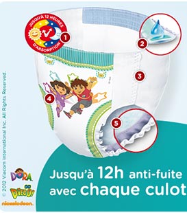 Pampers Easy Up Couches Culottes Taille 5 Junior 12 18 kg