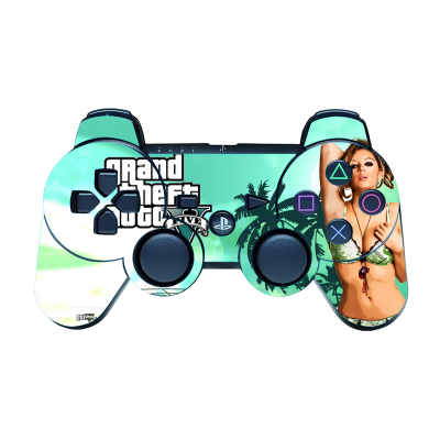 Stickers Skins Manette « Intégrale » PS3 Dualshock GTA 5 Sexy REF 2210