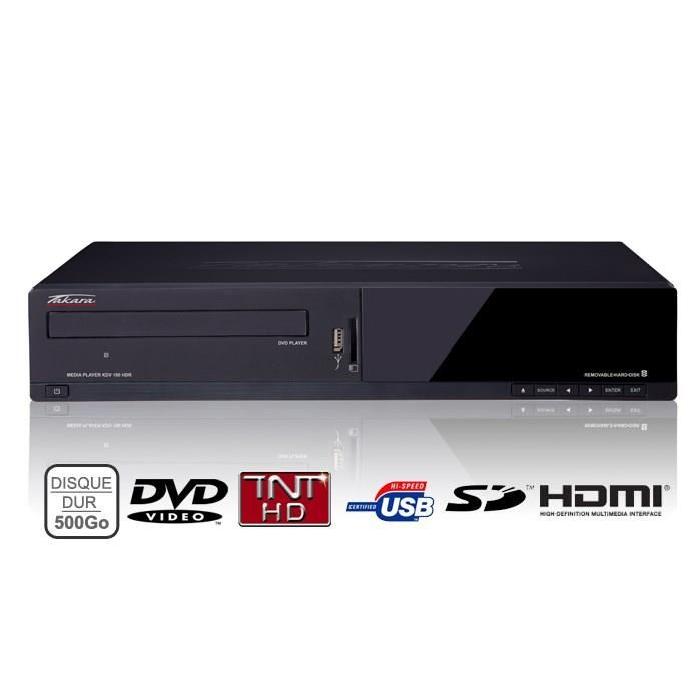 TAKARA KDV190HDR Lecteur Enregistreur DVD 500Go lecteur dvd portable