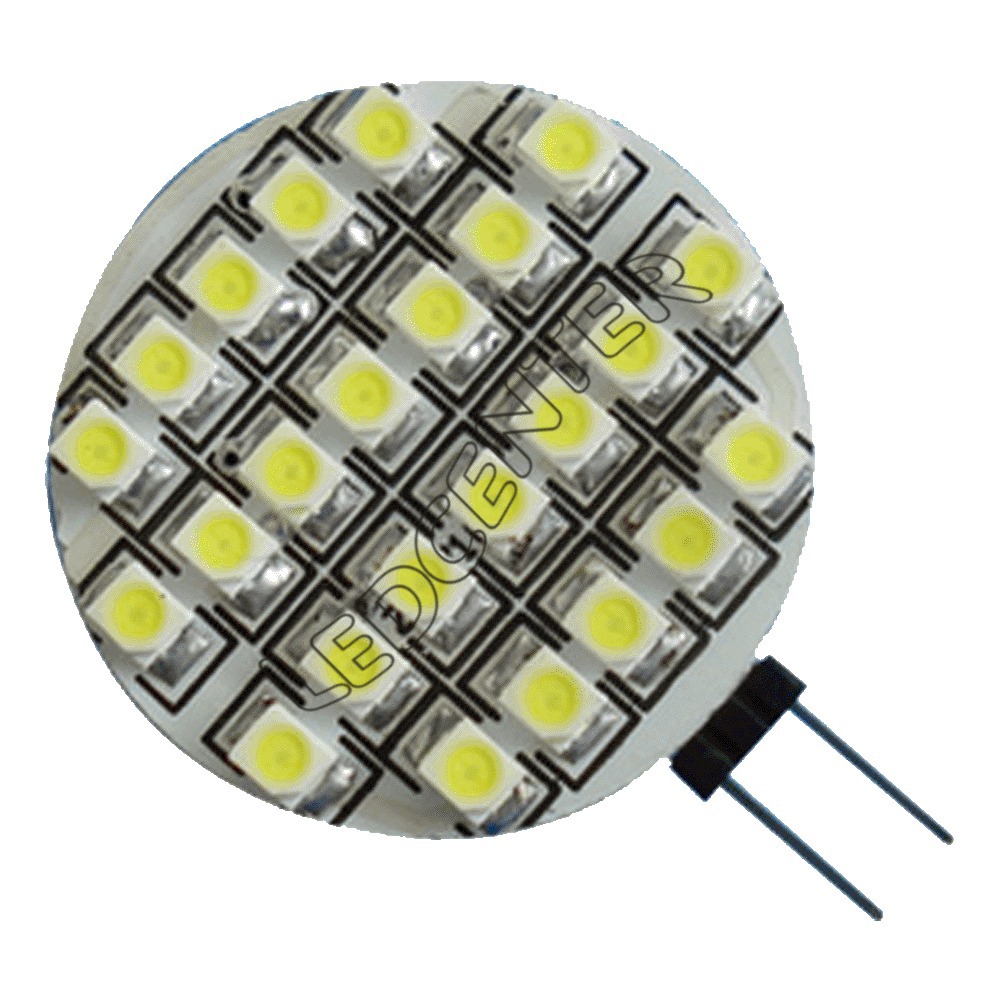 Ampoule 24 Led G4 12 volts DC Camping Car blanc froid