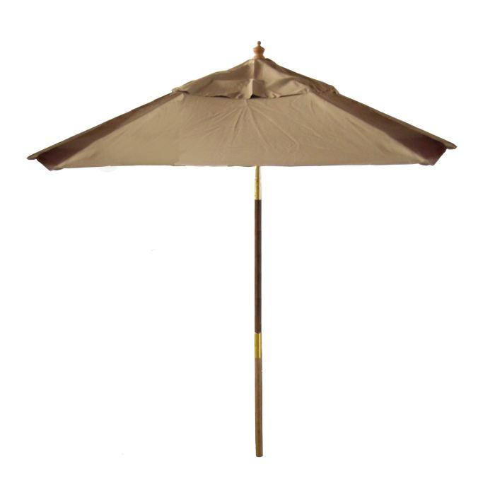 parasol inclinable rectangulaire taupe Achat / Vente parasol