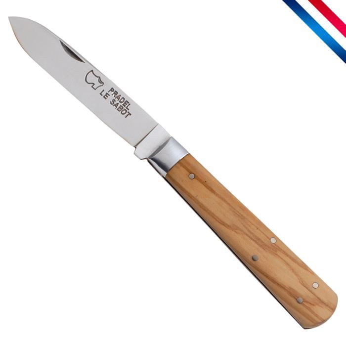 Couteau marin pradel manche olivier 9.5 cm Achat / Vente couteau de