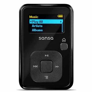 Sandisk sansa clip plus + 8GB/8 gb lecteur MP3 tuner fm