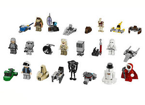 Lego 9509 STAR WARS 2012 calendrier de l 039 Avent minifigs