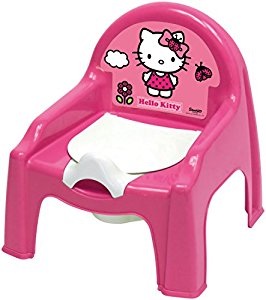 Chaise petit pot de chambre Fille bébé Hello Kitty Dimension 30 cm x