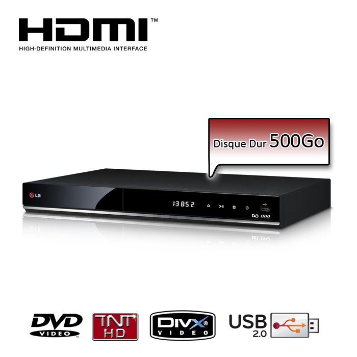 LG RH735T Lecteur DVD Enregistreur TNT HD Achat / Vente lecteur dvd