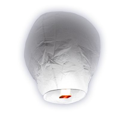 Lanterne Volante Balloon gris En Asie, d’où elles sont originaires