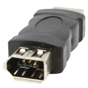 Femelle Firewire 1394 6 Broches USB Male PC Portable Connecteur IEEE