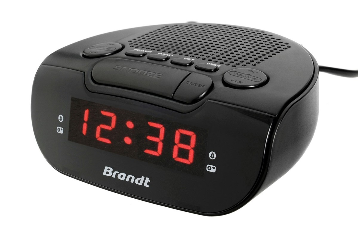 Radio réveil Brandt BCR173 Noir (1367293) |