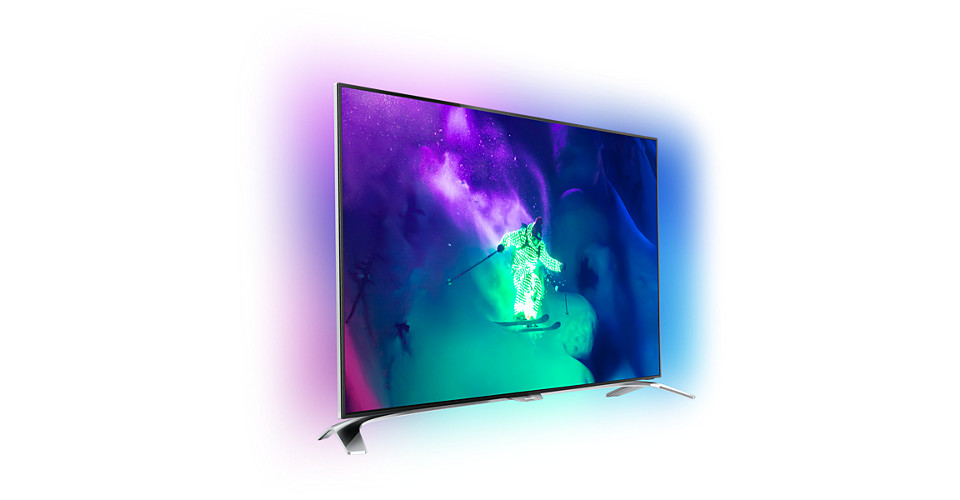Ambilight 4 HUE 4K Ultra HD 139 CM 55 Pouces Android TV