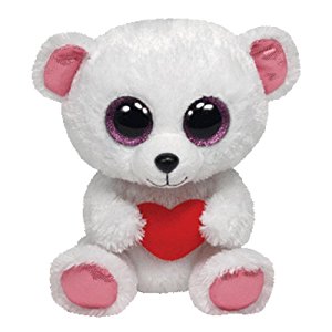 Ty Ty36103 Peluche Beanie Boo’s Saint Valentin Sweetly L’ours