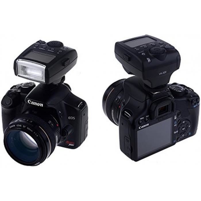 Flash VK320 E pour Canon EOS 5D Mark III et EOS 6D II 7D 70D 60D