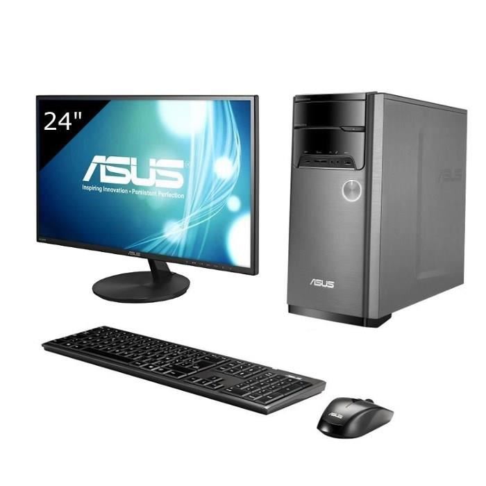 Asus PC Gamer M32AD FR035S + Asus Ecran VN247H 24″ Full HD Prix pas