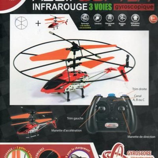 MGM HELICOPTERE INFRAROUGE GYROSCOPIQUE