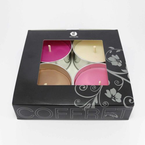 Ab Candle Bougies parfumées d’extérieur 4 parfums : Rose/Coco