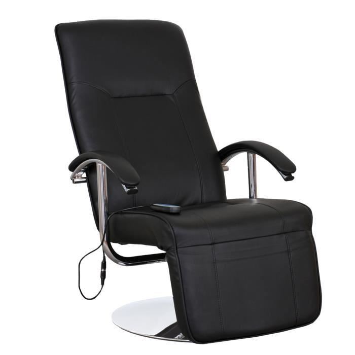 Fauteuil Relax & Massant Design cuir MASSIA Achat / Vente fauteuil