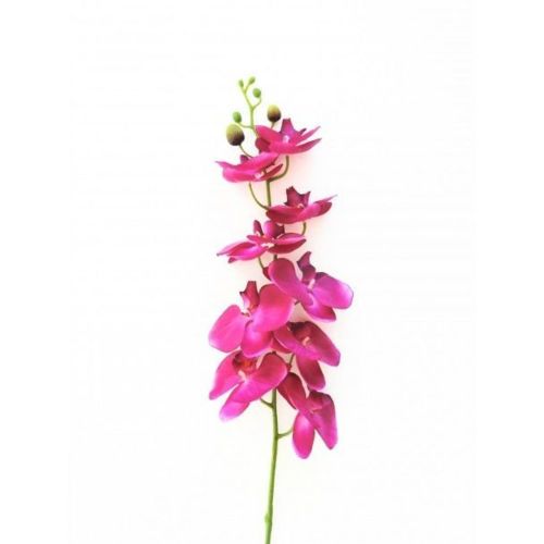Kosilum Fleur artificielle orchidée violette tige 1m pas cher