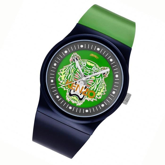 Kenzo tête de tigre bracelet montre pour homme vert 9600117 Achat