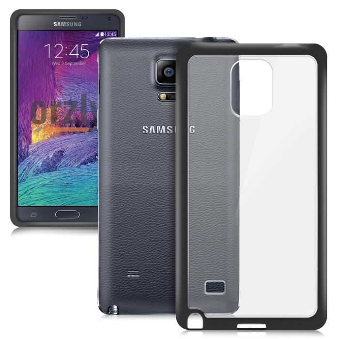 Samsung Galaxy Note 4 Noir Achat / Vente SONIVO Coque Fusion Samsung