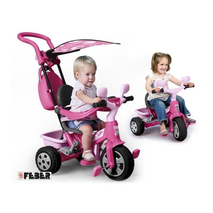 Tricycle Baby Plus Music Girl Achat / Vente tricycle FEBER Tricycle