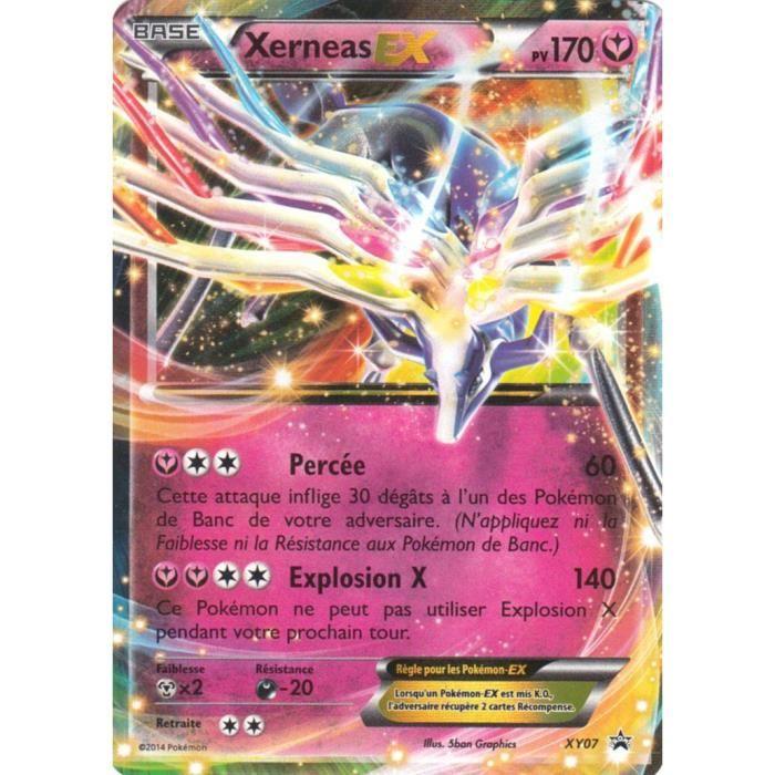 carte Pokémon XY07 Xerneas EX 170 PV PROMO NEUF FR Achat / Vente