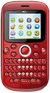 Wiko Minz Téléphone Portable Bibande GSM/GPRS Bluetooth Rouge