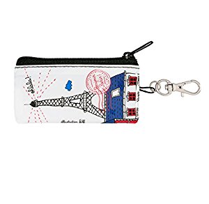 Zippée Porte Clé Pour Clé USB / Carte SD / SIM / Pièces / Monnaie