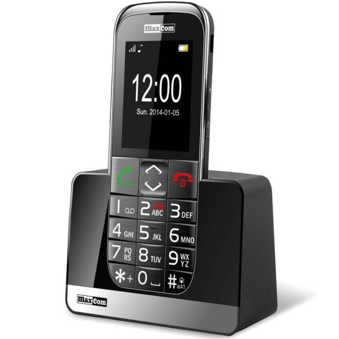 Téléphone Portable Senior MM720BB Débloqué Noir Achat