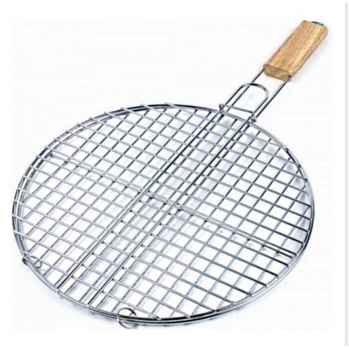 GRILLE A BARBECUE RONDE 40 CM METAL CUISINE Achat / Vente grill