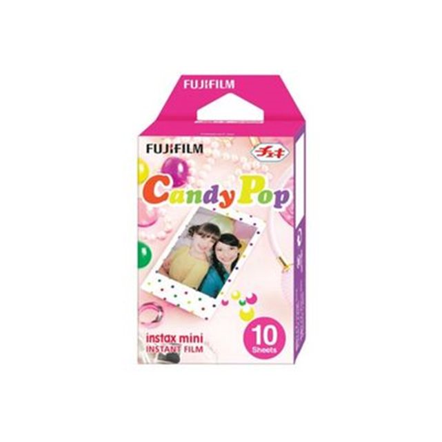 instax mini monopack candy pop couleur unique Fujifilm