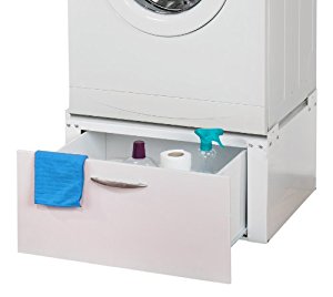 Meuble de support pour machine à laver avec tiroir Solid 1